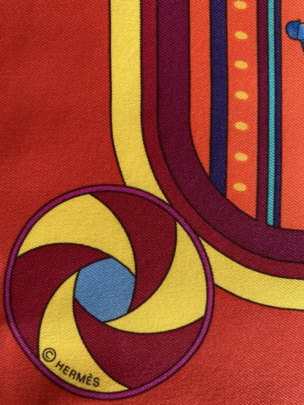 NWT Hermes Sequences Silk Scarf